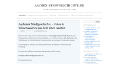 Desktop Screenshot of aachen-stadtgeschichte.de