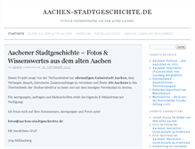 Tablet Screenshot of aachen-stadtgeschichte.de